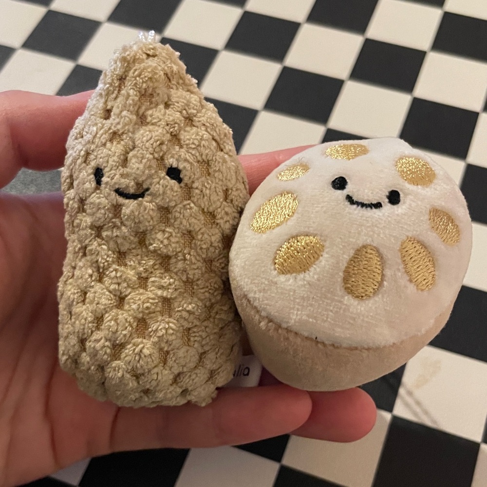 NWOT - Keychains - Peanuts & Lotus Root